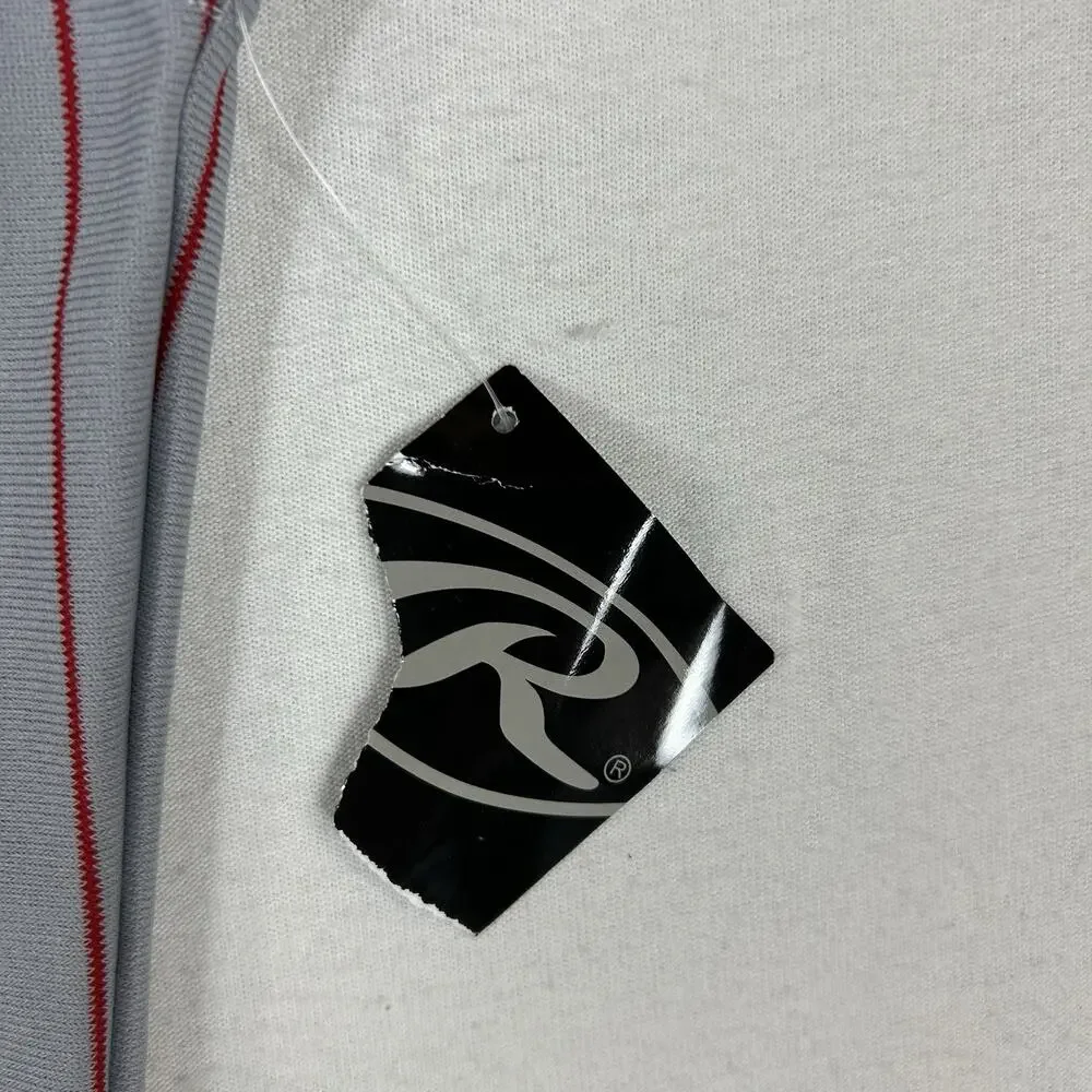 Rawlings NEW Pinstripe Baseball Sleeveless Jersey Vintage Men's Adult Medium NWT